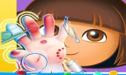 Dora Hand Doctor Fun Games for Girls Online
