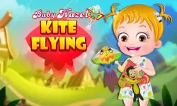 Baby Hazel Kite Flying