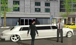 Limo Taxi Driving Simulator : Limousine Car Games
