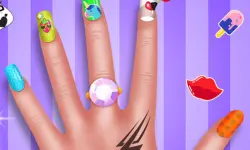 Fashion Nail Salon Makeover background