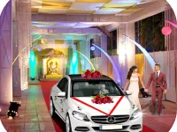 Luxury Wedding City Car Driving Game 3D background