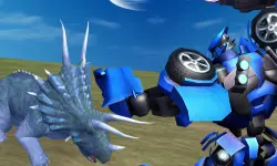 Jurassic Dinosaur Mech Battle