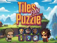 Tiles Puzzle Fun background