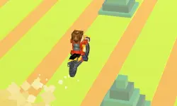Blocky Bike Racing