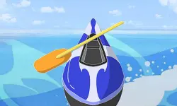 Rowing boat 3d