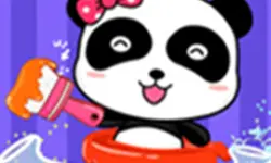 Baby Panda Color Mixing Studio