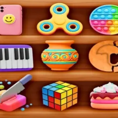 Antistress relaxation toys Mini Games